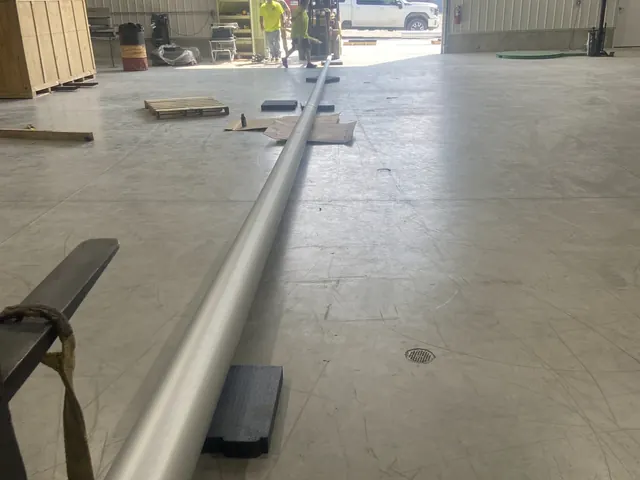 Flagpole Parts job by Off Duty Flagpoles in Indiana